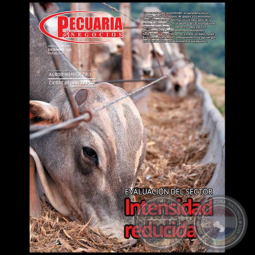 PECUARIA & NEGOCIOS - AÑO 12 NÚMERO 137 - REVISTA DICIEMBRE 2015 - PARAGUAY